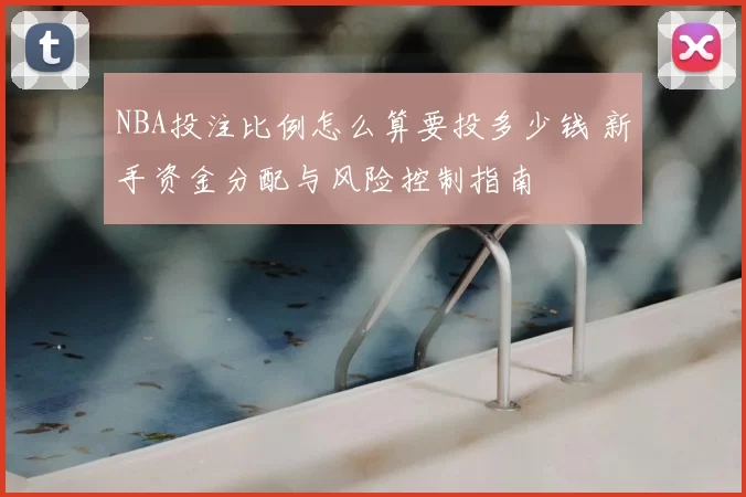 NBA投注比例怎么算要投多少钱 新手资金分配与风险控制指南